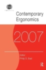 Contemporary Ergonomics 2007 : Proceedings of the International Conference on Contemporary Ergonomics (CE2007), 17-19 April 2007, Nottingham, UK - Book