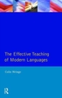 Effective Teaching of Modern Languages - Book