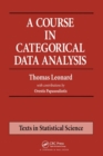 A Course in Categorical Data Analysis - Book