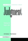 Judgement - Book