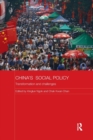 China's Social Policy : Transformation and Challenges - Book