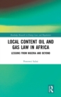 Local Content Oil and Gas Law in Africa : Lessons from Nigeria and Beyond - Book