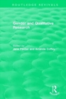 Gender and Qualitative Research (1996) - Book
