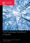The Routledge Handbook of Syntax - Book