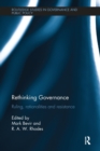 Rethinking Governance : Ruling, rationalities and resistance - Book