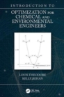 Introduction to Optimization for Chemical and Environmental Engineers - Book