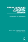 Urban Land and Property Markets in Sweden - Book