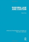 Sukuma Law and Custom - Book