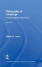 Philosophy of Language : A Contemporary Introduction - Book