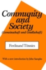 Community and Society - Book