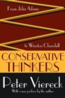Conservative Thinkers : From John Adams to Winston Churchill - Book