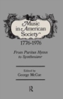 Music in American Society - Book