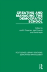 Creating and Managing the Democratic School - Book