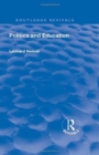 Revival: Politics and Education (1928) - Book