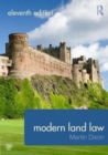 Modern Land Law - Book
