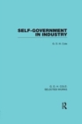 Self-Government in Industry - Book