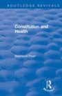 Revival: Constitution and Health (1933) - Book