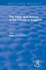 Revival: The Thirty Nine Articles of the Church of England (1908) - Book