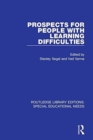 Prospects for People with Learning Difficulties - Book