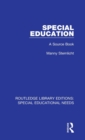 Special Education : A Source Book - Book