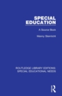 Special Education : A Source Book - Book