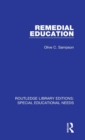 Remedial Education - Book