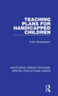Teaching Plans for Handicapped Children - Book