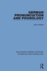 German Pronunciation and Phonology - Book