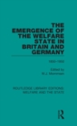 The Emergence of the Welfare State in Britain and Germany : 1850-1950 - Book