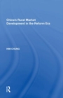 China's Rural Market Development in the Reform Era - Book
