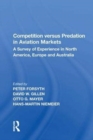 Competition versus Predation in Aviation Markets : A Survey of Experience in North America, Europe and Australia - Book