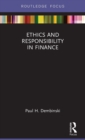 Ethics and Responsibility in Finance - Book