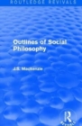 Outlines of Social Philosophy - Book