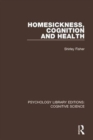 Homesickness, Cognition and Health - Book