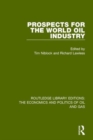 Prospects for the World Oil Industry - Book