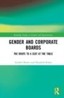 Gender and Corporate Boards : The Route to A Seat at The Table - Book