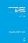 Wordsworth's Literary Criticism - Book