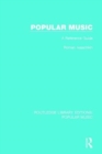 Popular Music : A Reference Guide - Book