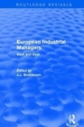 European Industrial Managers : West and East - Book