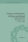 Cultures of Radicalism in Britain and Ireland - Book