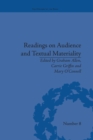 Readings on Audience and Textual Materiality - Book