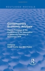 Contemporary Economic Analysis (Routledge Revivals) : Papers Presented at the Conference of the Association of University Teachers of Economics 1978 - Book
