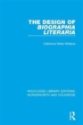 The Design of Biographia Literaria - Book
