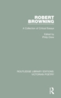 Robert Browning : A Collection of Critical Essays - Book