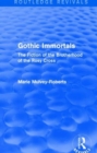Gothic Immortals (Routledge Revivals) : The Fiction of the Brotherhood of the Rosy Cross - Book