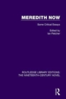 Meredith Now : Some Critical Essays - Book