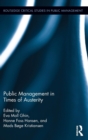 Public Management in Times of Austerity - Book
