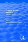 Criminal Justice Research : Inspiration Influence and Ideation - Book