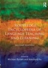 Routledge Encyclopedia of Language Teaching and Learning - Book