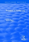 Frontiers of Family Law - Book
